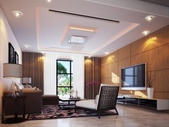 [Thiết kế nội thất] Mẫu trần thạch cao phòng khách đẹp