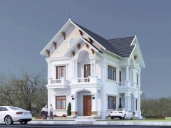 [Thiết kế nhà trọn gói] Mẫu thiết kế biệt thự An Khánh