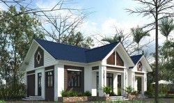 Xu hướng nhà đẹp 2021 phổ biến với nhà cấp 4 và kiểu nhà tầng