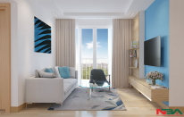 Thiết Kế Nội Thất Đẹp Căn Hộ Dự Án Chung Cư Five Star Chu Văn An
