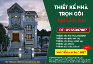 Công ty thiết kế nhà tại Lào Cai đẹp, giá rẻ, uy tín, chuyên nghiệp