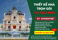 Bảng báo giá thiết kế nhà trọn gói tại Thái Bình mới nhất, chi tiết nhất