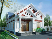 Thiết kế nhà mái thái đẹp 160m2 3 phòng ngủ tại Gia Bình, Bắc Ninh