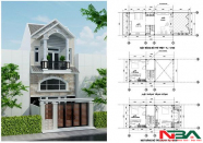 Những mẫu thiết kế nhà ống 2 tầng đẹp, hiện đại cuốn hút năm 2022