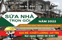 Báo Giá Dịch Vụ Sửa Chữa, Cải Tạo, Cơi Nới Nhà Trọn Gói Nhâm Dần 2022