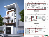 Tổng hợp một số mẫu nhà ống 3 tầng được nhiều gia chủ lựa chọn năm 2022