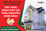 Báo Giá Xây Nhà Trọn Gói Tại Thái Nguyên Tốt Nhất Thiết Kế Nhà Đẹp