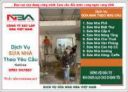 Dịch Vụ Sửa Nhà Theo Yêu Cầu Tại TP Hà Nội Uy Tín, Chuyên Nghiệp