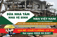 Báo giá dịch vụ cải tạo sửa chữa nhà vệ sinh, nhà tắm uy tín giá rẻ