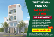 Thiết kế nhà trọn gói | Báo giá thiết kế nhà ở quận Cầu Giấy Hà Nội