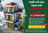 Thiết kế nhà trọn gói | Báo giá thiết kế nhà ở huyện Chương Mỹ Hà Nội