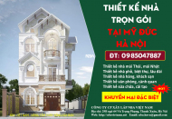 Thiết kế nhà trọn gói | Báo giá thiết kế nhà ở huyện Mỹ Đức Hà Nội