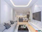 Thiết kế thi công nội thất căn hộ chung cư dự án The Emerald Mỹ Đình