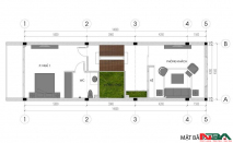 Mẫu thiết kế nhà phố 5 tầng 5x15m đẹp giá rẻ mà lại nhiều chức năng