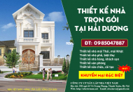 Bảng báo giá thiết kế nhà trọn gói tại tỉnh Hải Dương mới cập nhật
