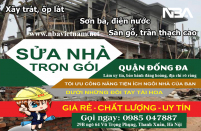 Dịch vụ sửa nhà trọn gói quận Đống Đa uy tín cập nhật mới nhất