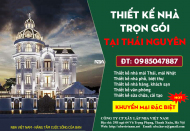 Bảng báo giá thiết kế nhà trọn gói tại tỉnh Thái Nguyên mới cập nhật
