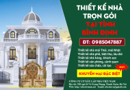 Bảng báo giá thiết kế nhà trọn gói tại tỉnh Bình Định mới cập nhật