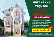 Bảng báo giá thiết kế nhà trọn gói tại tỉnh Khánh Hòa mới cập nhật
