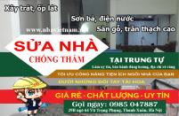 Báo giá sửa nhà chống thấm hiệu quả tại Trung Tự, Đống Đa mới nhất