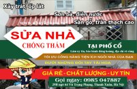 Báo giá sửa nhà chống thấm hiệu quả tại Phố Cổ, Hoàn Kiếm mới nhất