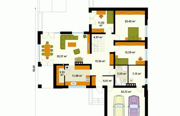 Những mẫu nhà cấp 4 mái thái đẹp sẽ hớp hồn bạn ngay từ cái nhìn đầu tiên - Hình 7