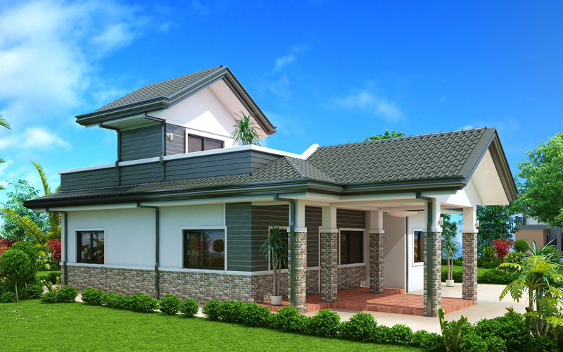 nhà cấp 4 hiện đại