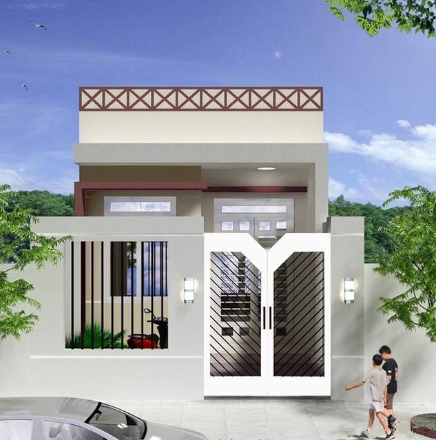 nhà cấp 4 gác lửng