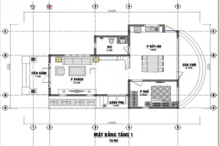 Nhà cấp 4 gác lửng