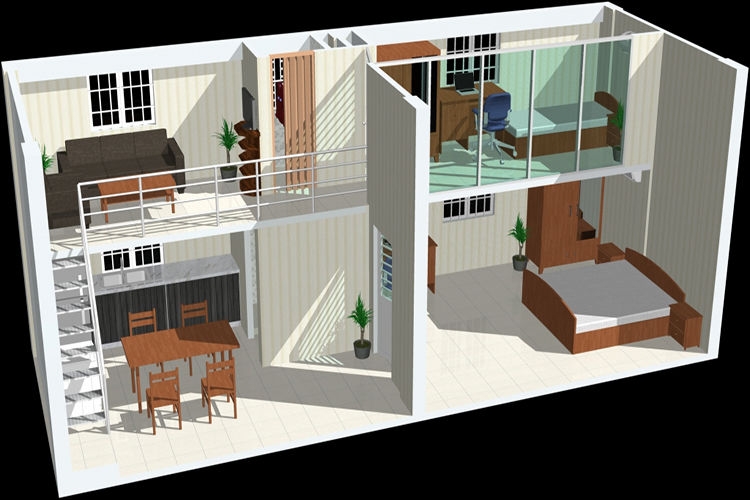 Nhà cấp 4 gác lửng