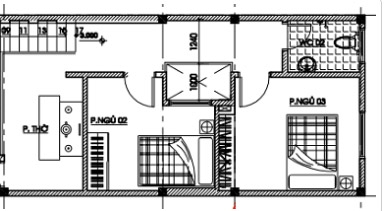 Mặt bằng công năng tầng lửng