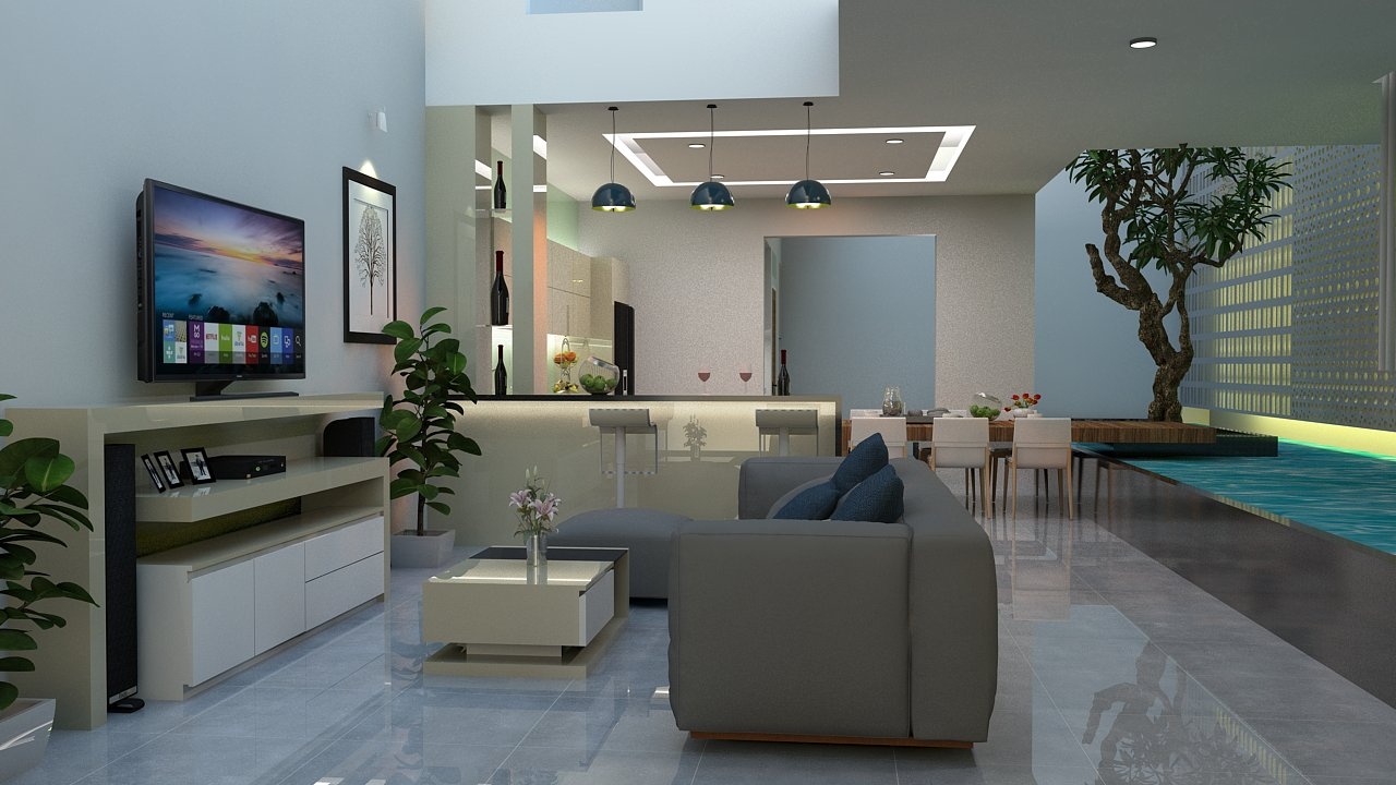 Thiết kế phòng khách đẹp P 6