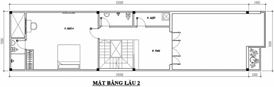 7 mau nha 3 tang 5x20