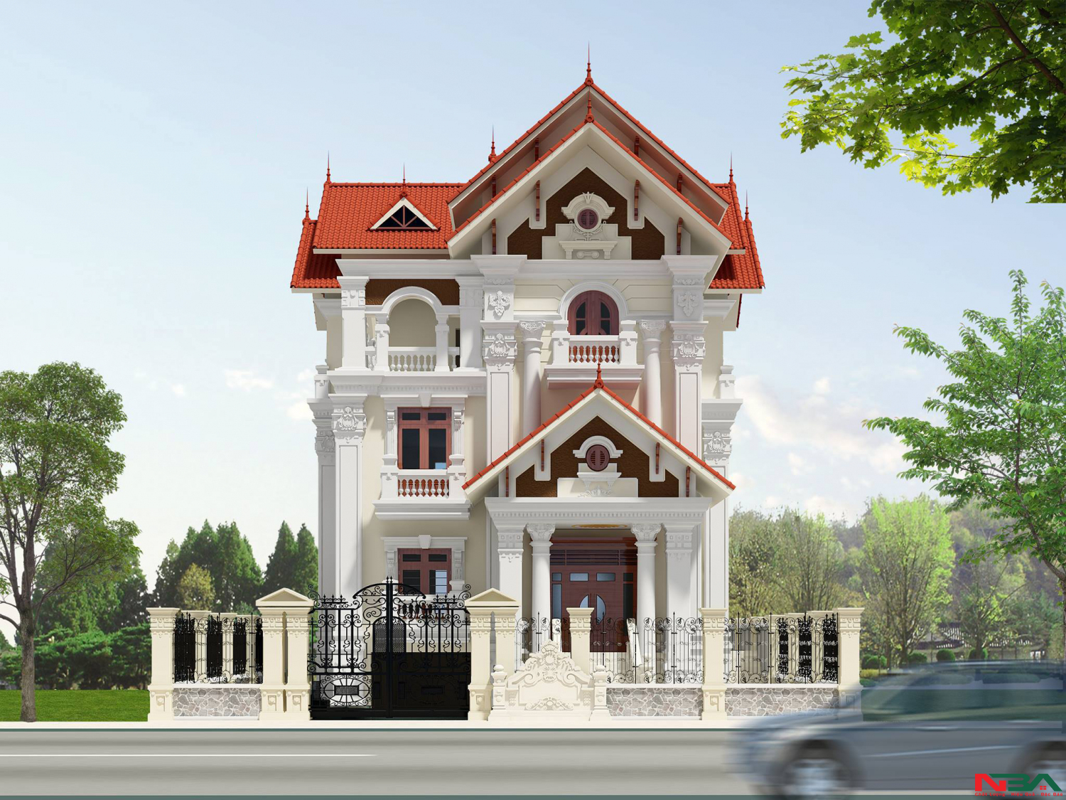 nha mai thai dep 3