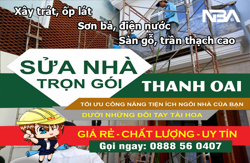 sua nha tron goi thanh oai