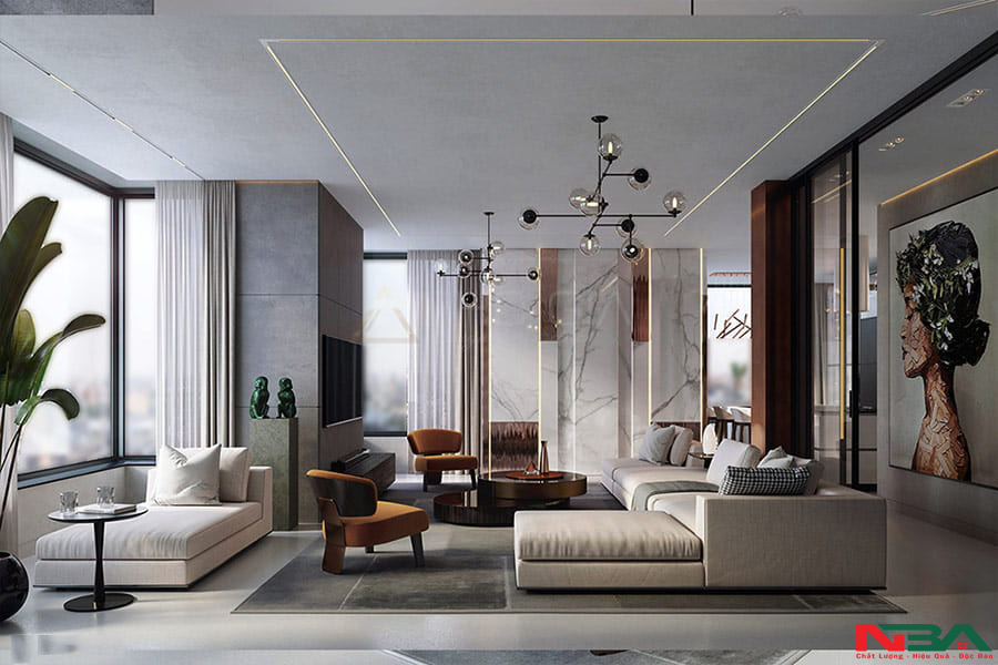 thiet ke noi that penthouse sang trong va dang cap 3