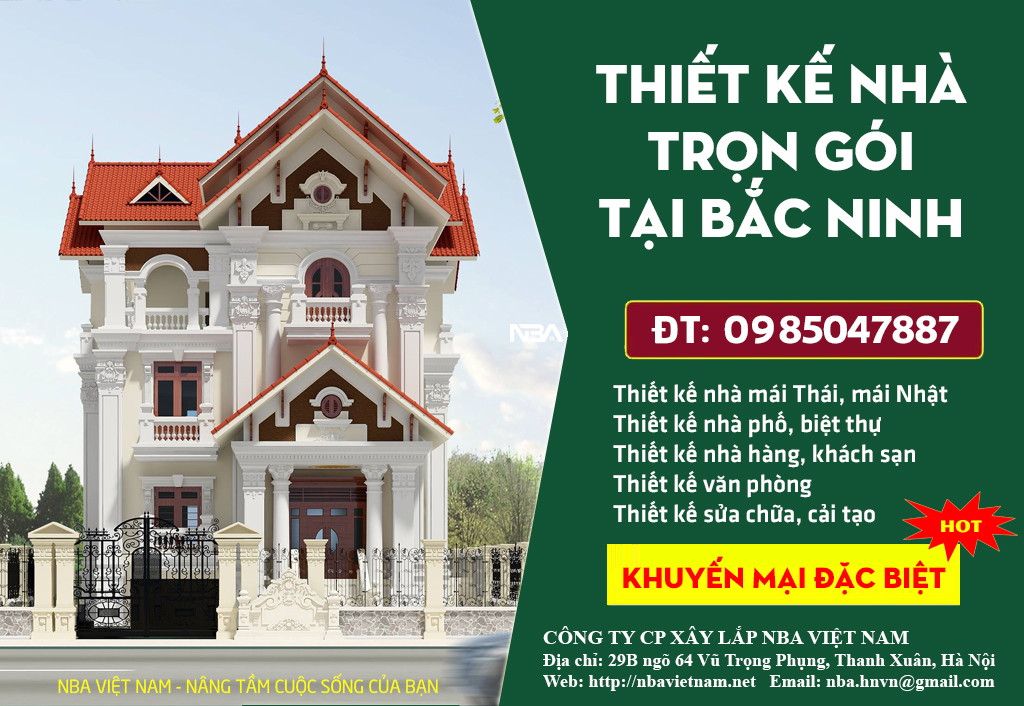 thiet ke nha tron goi tai bac ninh 1