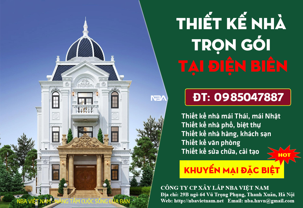 thiet ke nha tron goi tai dien bien