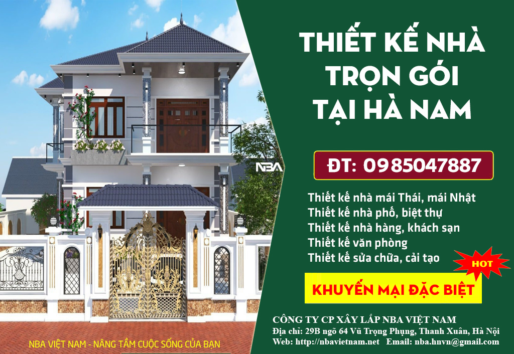 thiet ke nha tron goi tai ha nam