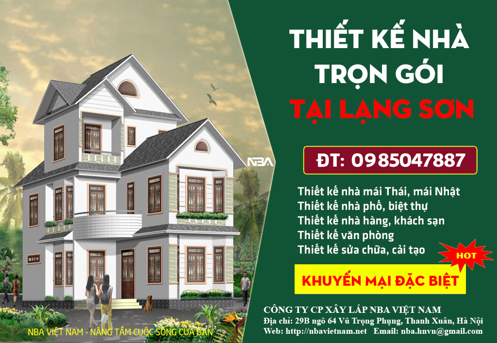 thiet ke nha tron goi tai lang son