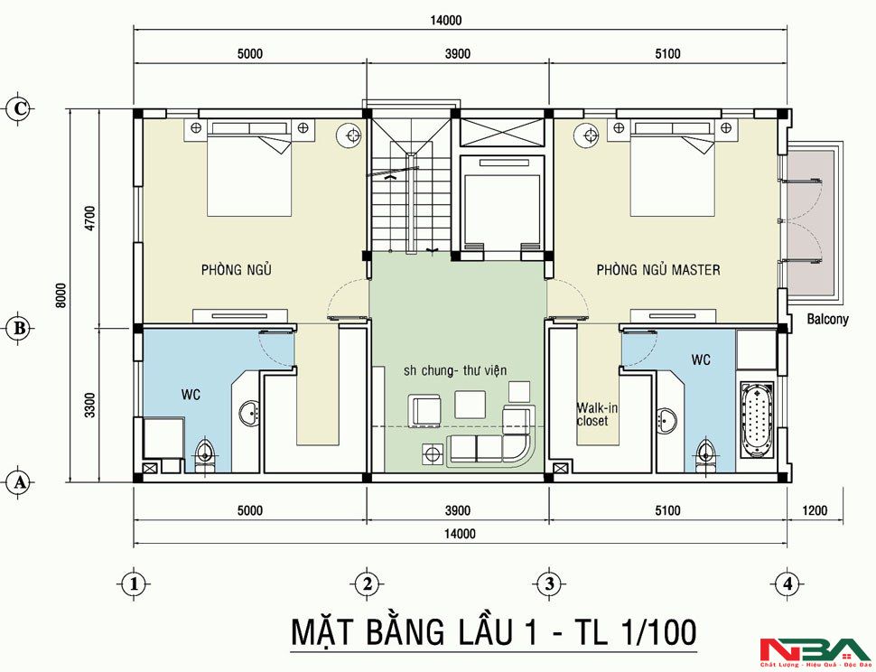 mau biet thu tan co dien 3 tang dep 5 1