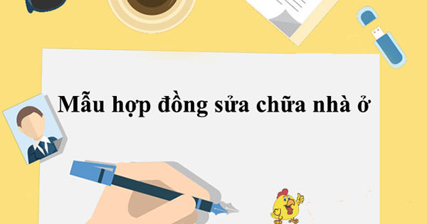 hợp đồng sửa nhà trọn gói