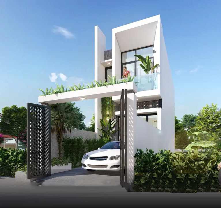 mau nha ong 2 tang 4x18m 2 3