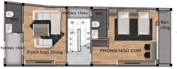 mau nha ong 4 tang co gac lung 4 600x235