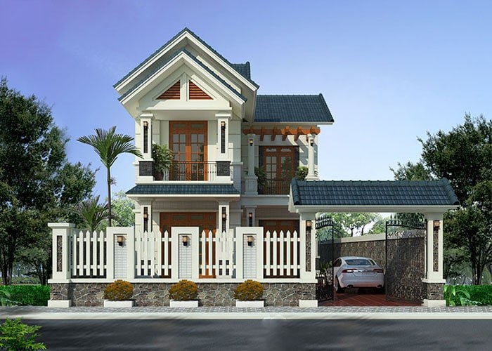 mau thiet ke nha 2 tang dep mai thai 3