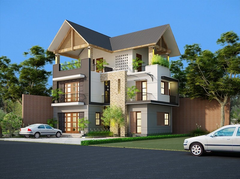 mau thiet ke nha 3 tang dep 1