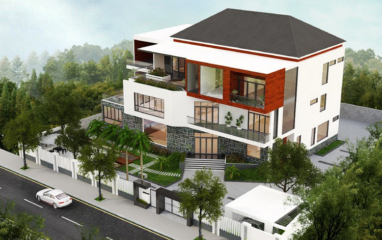 mau thiet ke nha biet thu dep