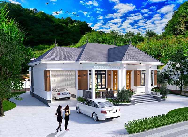 nha cap 4 mai nhat nong thon