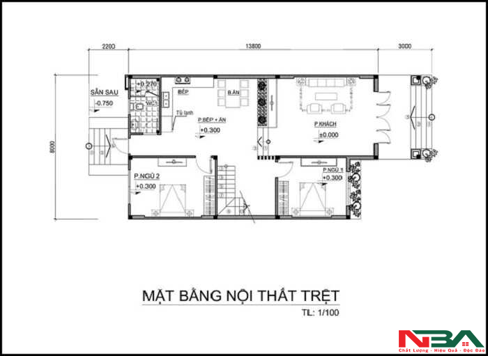 nha ong 2 tang 4 phong ngu 1