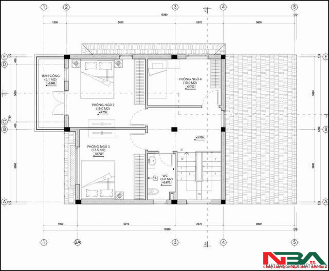 nha ong 2 tang 4 phong ngu 100m2 3 1